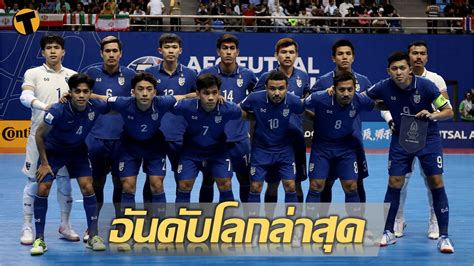 ฟุตซอลทีมชาติไทย อันดับโลก